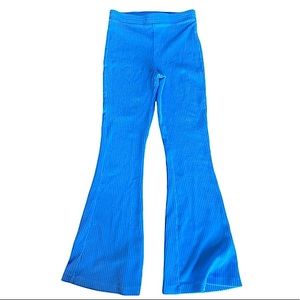 Aerie Groove-On Velour High Waisted Flare Pant